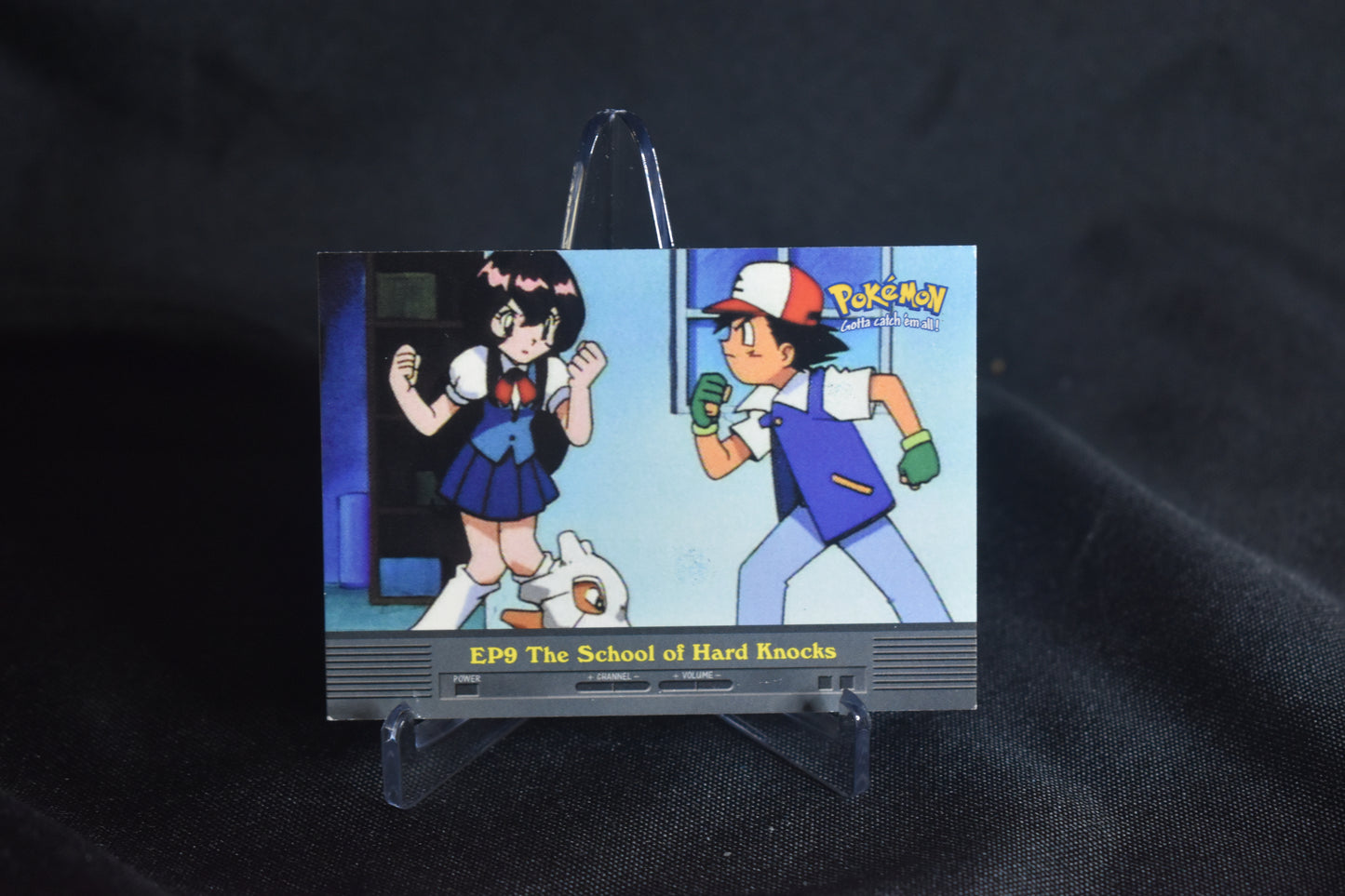 🎬 Pokémon Episode Card – The School of Hard Knocks (EP9)