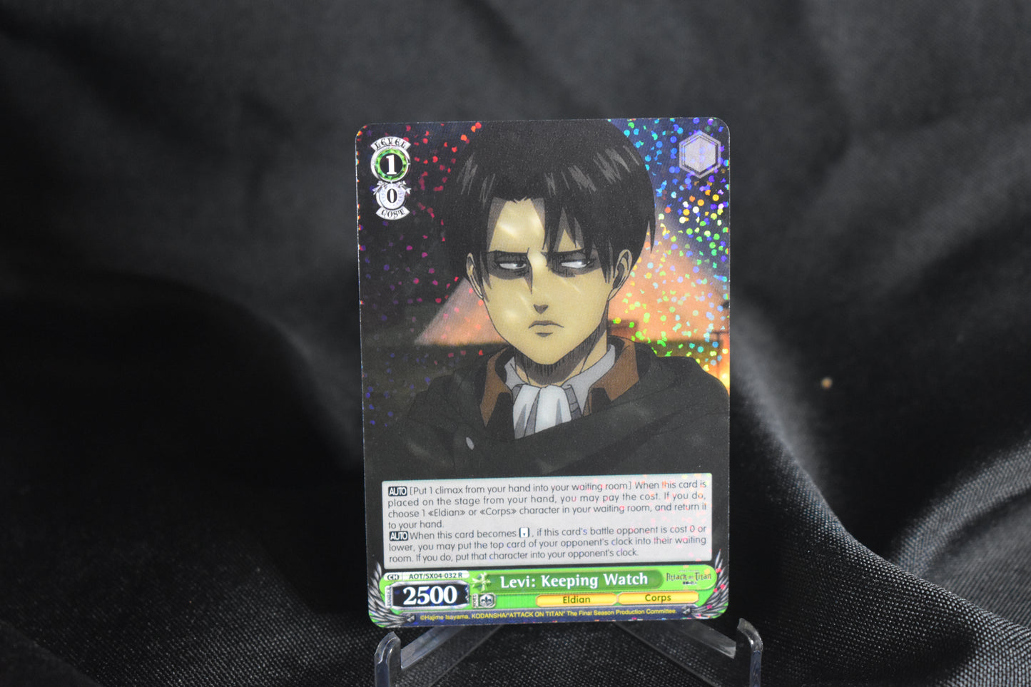 👀 Levi – Keeping Watch (Weiss Schwarz AOT)