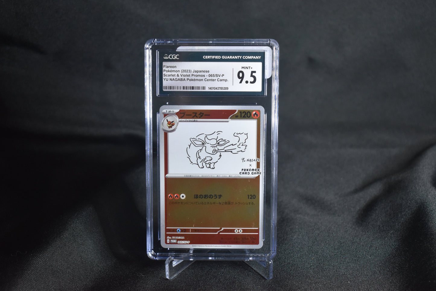 Flareon Yu NAGABA Promo CGC 9.5