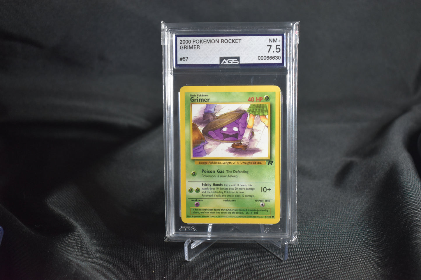Grimer Team Rocket AGS 7.5
