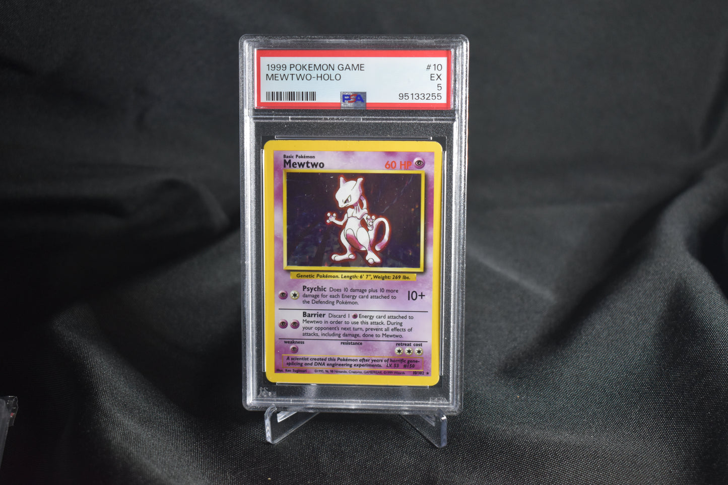 Mewtwo Base Set PSA 5