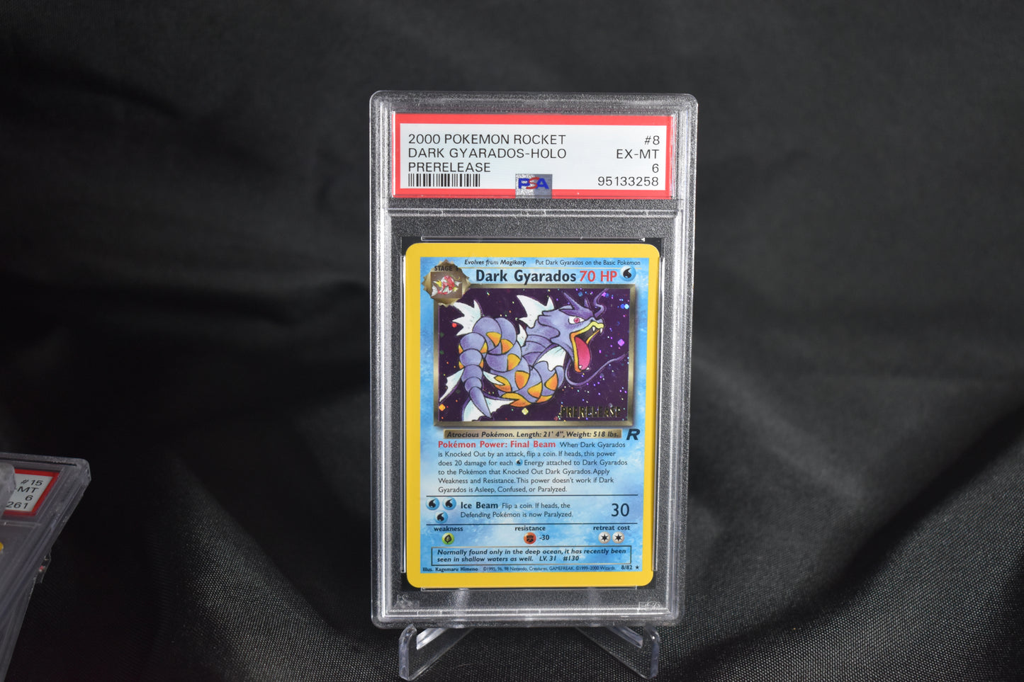 Dark Gyarados Prerelease Holo PSA 6