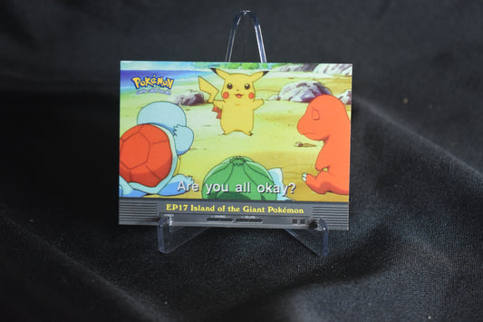 🎬 Pokémon Episode Card – Island of the Giant Pokémon (EP17)