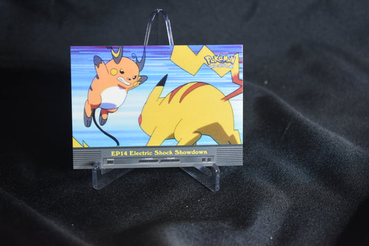 🎬 Pokémon Episode Card – Electric Shock Showdown (EP14)