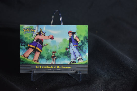 🎬 Pokémon Episode Card – Challenge of the Samurai (EP4)