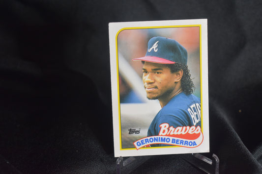 ⚾ Geronimo Berroa – 1989 Topps Traded Tiffany #10T