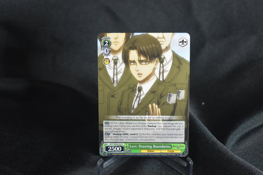 ✍️ Levi – Drawing Boundaries (Weiss Schwarz AOT)