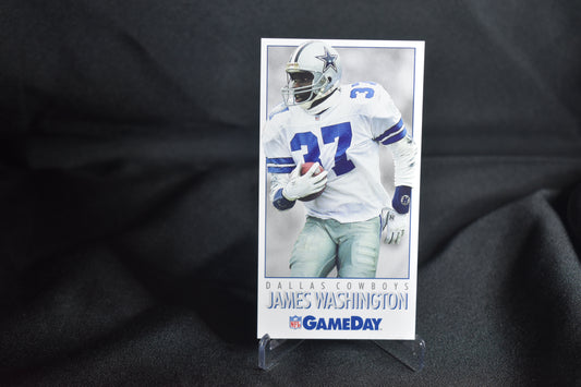 1992 GameDay - James Washington #222