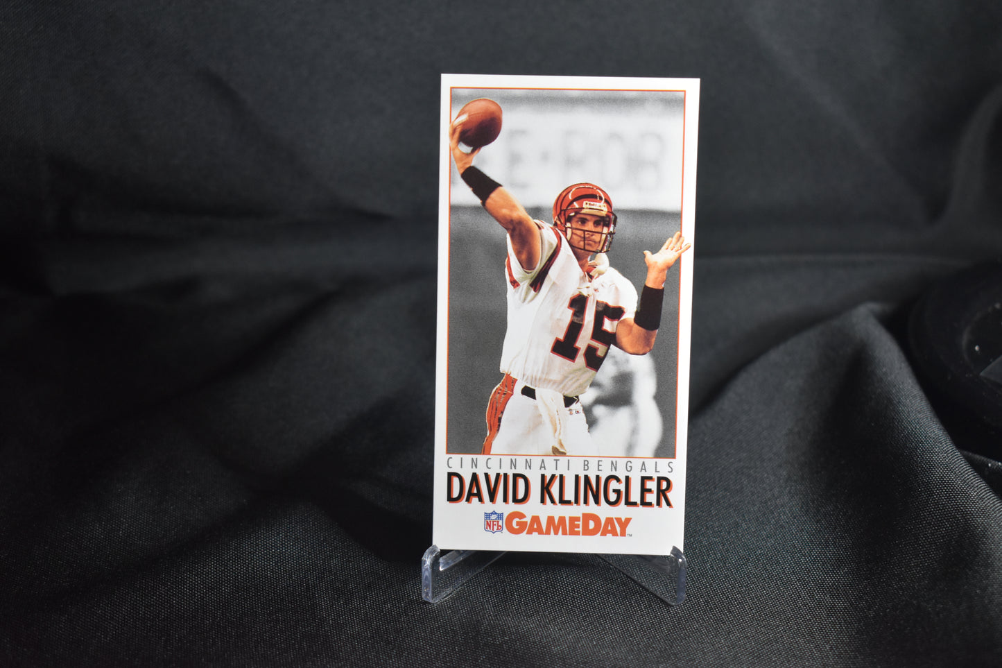 1992 GameDay - David Klingler #48 (RC)