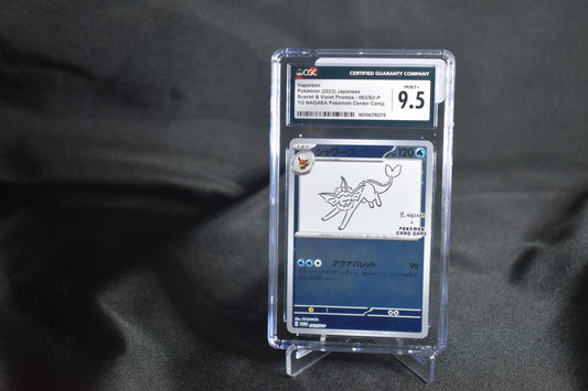 Vaporeon Yu NAGABA Promo CGC 9.5
