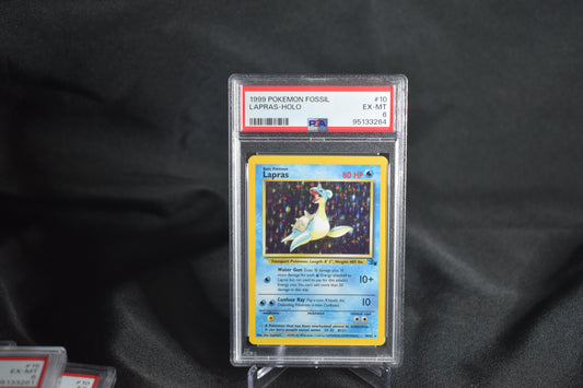 Lapras Fossil Holo PSA 6