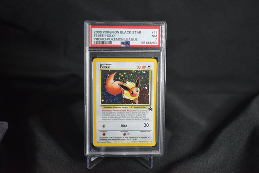Eevee Black Star Promo PSA 7