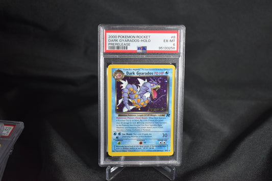 Dark Gyarados Prerelease Holo PSA 6