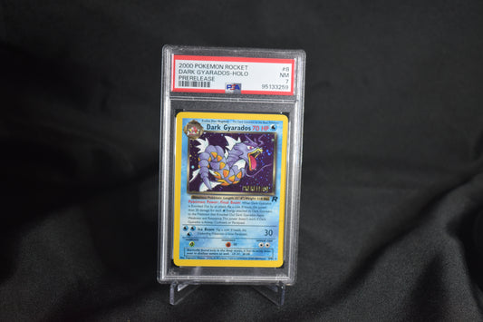 Dark Gyarados Prerelease Holo PSA 7