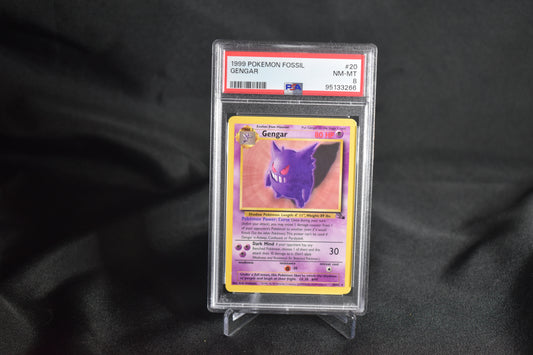 Gengar Fossil Non Holo PSA 8
