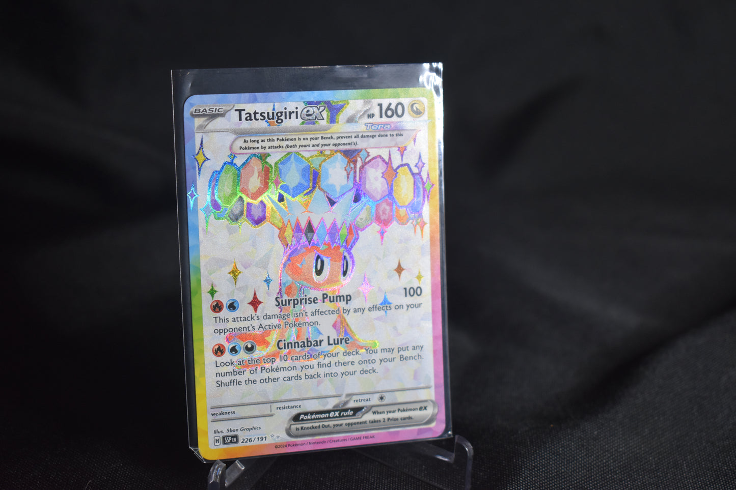 🍣 Tatsugiri ex Full Art – Surging Sparks